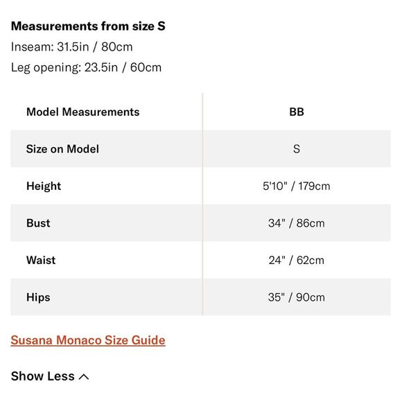 NWT Susana Monaco | Midnight Mock Open Back 32” Jumpsuit S - Picture 10 of 12